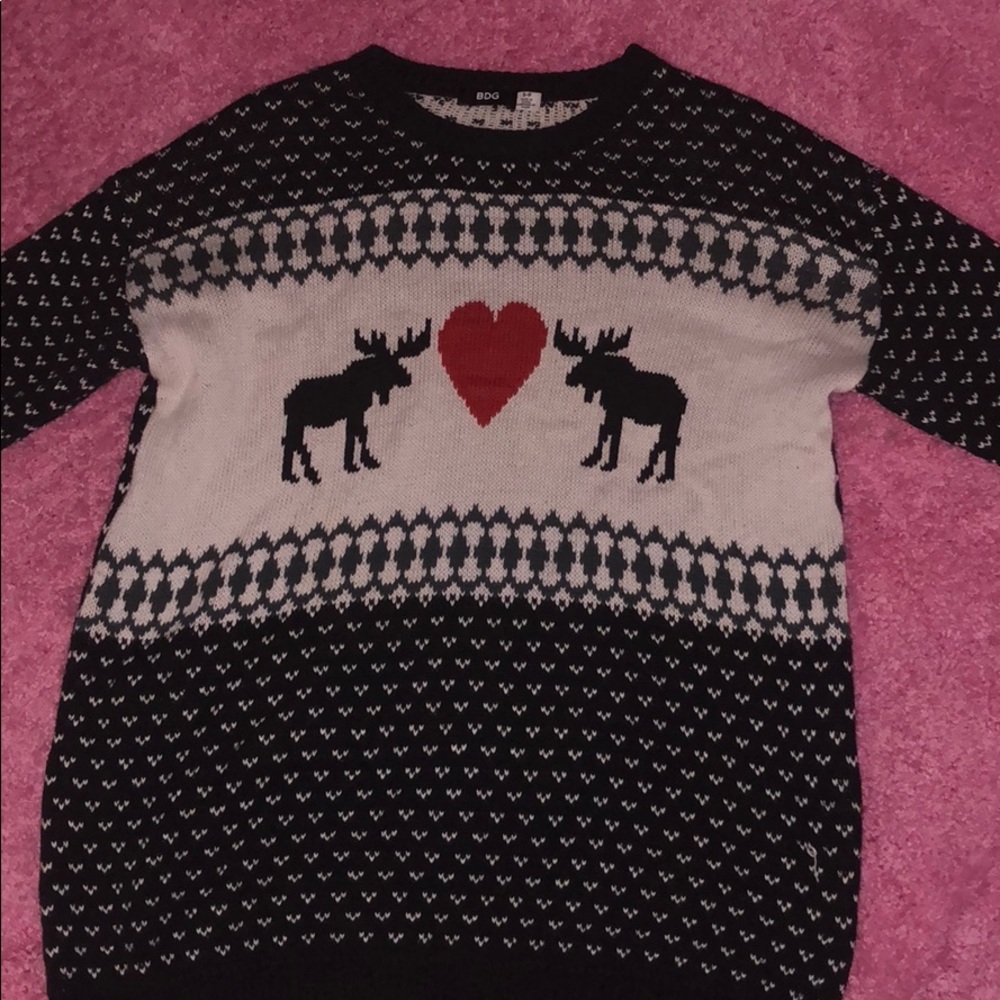 BDG (Urban Outfitters) Oversized Holiday Sweater